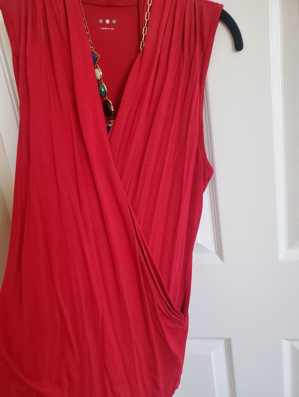 V Neck Wrap Style Top - Picture 3 of 11